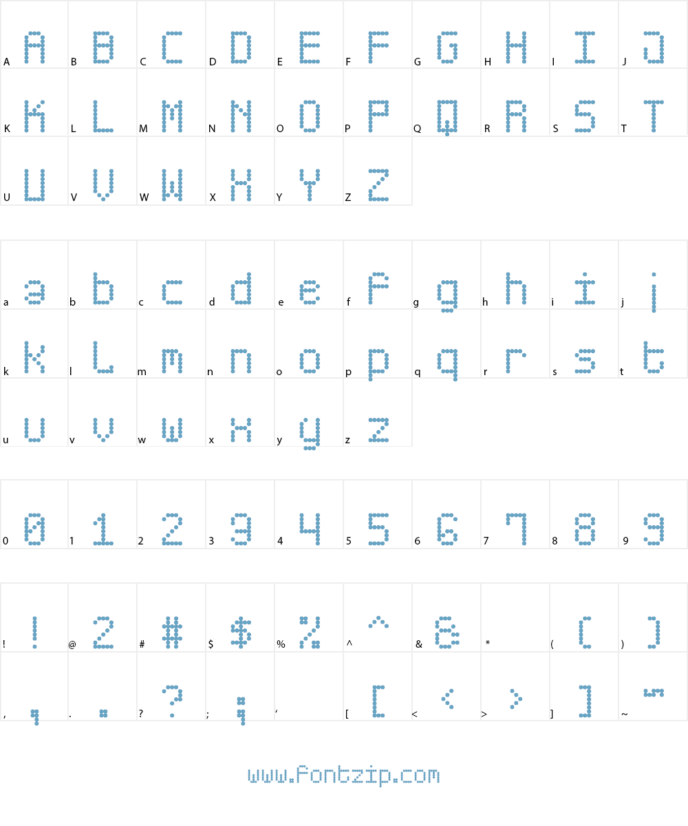 Score Board St Font Character